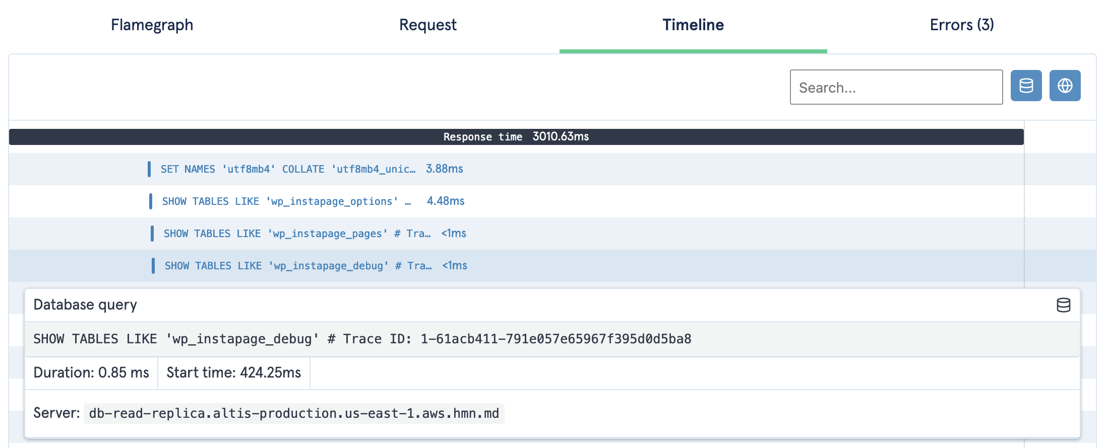 Example Timeline