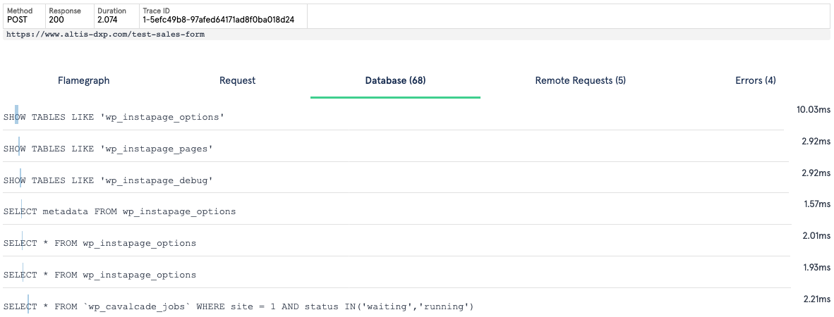 Example Database